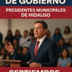 Presidentes municipales de Hidalgo cumplen con la entrega de informes de labores ante el Cabildo