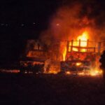 LOCALIZAN TOMA CLANDESTINA Y DOS CAMIONETAS CALCINADAS EN TLAHUELILPAN