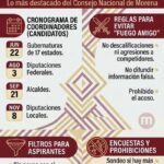 Morena adelanta la elección de candidaturas y establece reglas para la 4T