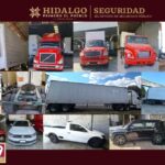 Golpe al robo de transporte de carga: SSPH recupera vehículos y 24 toneladas de mercancía en Apan