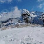 ¡Postales invernales en plena primavera! Volcanes de México amanecen cubiertos de nieve en plena primavera