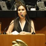 Se equivoca en tribuna senadora por Hidalgo Simey Olvera al mencionar frase de Benito Juárez